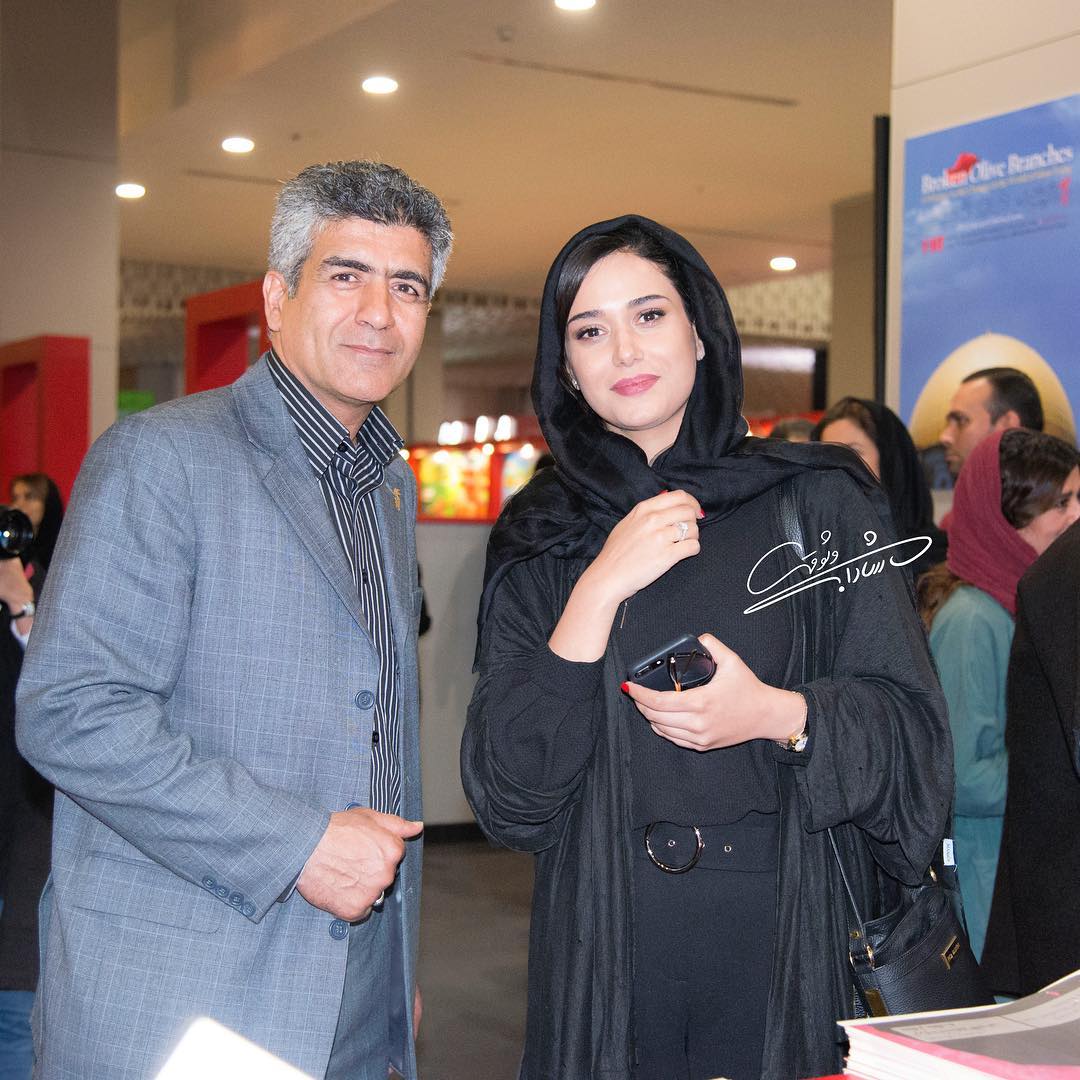 پریناز ایزدیار در حاشیه جشنواره جهانی فیلم فجر