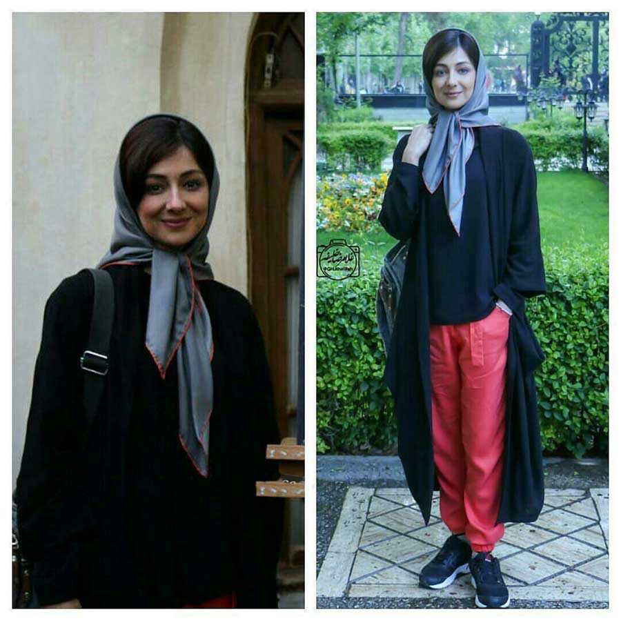 تیپ خیابانی بازیگر زن ایرانی + عکس