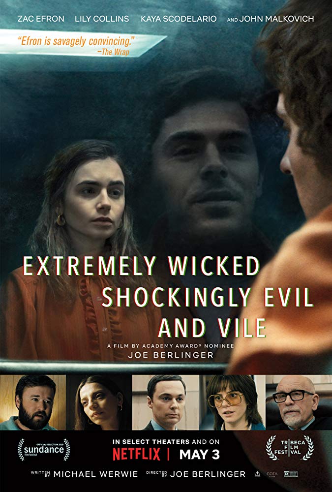 دانلود فیلم سینمایی Extremely Wicked Shockingly Evil and Vile 2019 ( فوق العاده شرور به طرز شوکه کننده ای شیطانی و پست 2019) به همراه زیرنویس فارسی